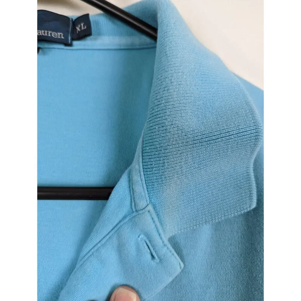 Polo by Ralph Lauren Polo Shirt Men's XL Blue with Red Logo